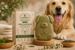 Load image into Gallery viewer, KLEENPET™ Natural Dog Syndet Bar – Dog Face Design
